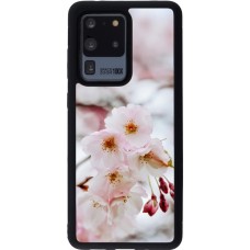 Samsung Galaxy S20 Ultra Case Hülle - Silikon schwarz Cherry tree 2026