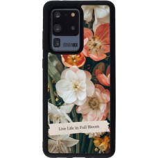 Samsung Galaxy S20 Ultra Case Hülle - Silikon schwarz Full Bloom 2026