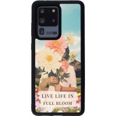 Samsung Galaxy S20 Ultra Case Hülle - Silikon schwarz Live life in full moon 2026