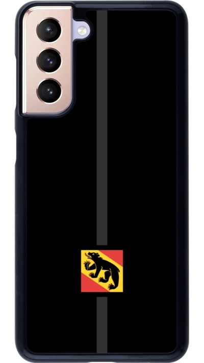 Samsung Galaxy S21 5G Case Hülle - Kanton BE schwarz