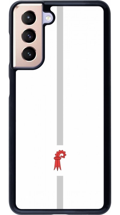 Samsung Galaxy S21 5G Case Hülle - Kanton BL weiss