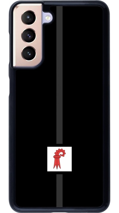 Samsung Galaxy S21 5G Case Hülle - Kanton BL schwarz