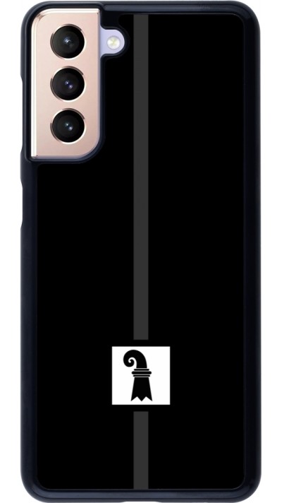 Samsung Galaxy S21 5G Case Hülle - Kanton BS schwarz