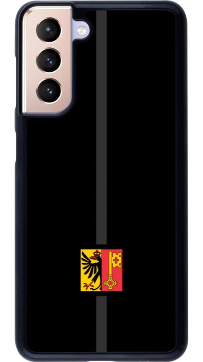 Samsung Galaxy S21 5G Case Hülle - Kanton GE schwarz