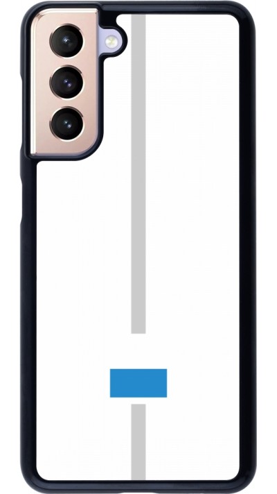 Samsung Galaxy S21 5G Case Hülle - Kanton LU weiss