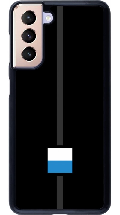 Samsung Galaxy S21 5G Case Hülle - Kanton LU schwarz