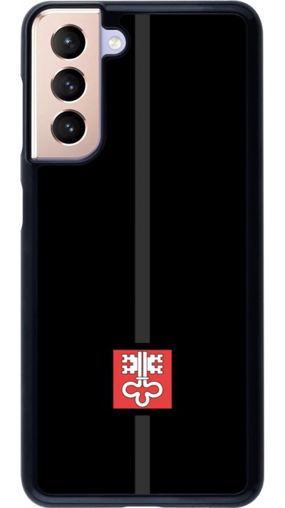 Samsung Galaxy S21 5G Case Hülle - Kanton NW schwarz