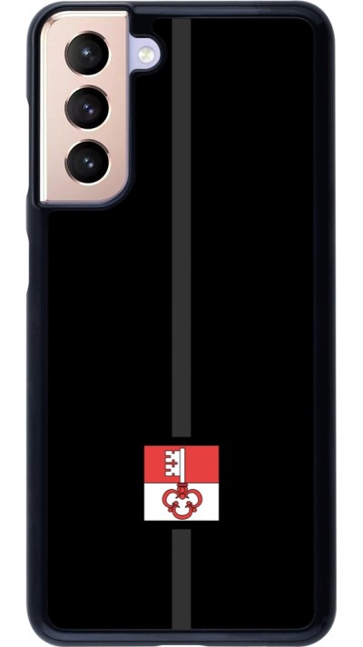 Samsung Galaxy S21 5G Case Hülle - Kanton OW schwarz