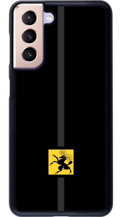 Samsung Galaxy S21 5G Case Hülle - Kanton SH schwarz