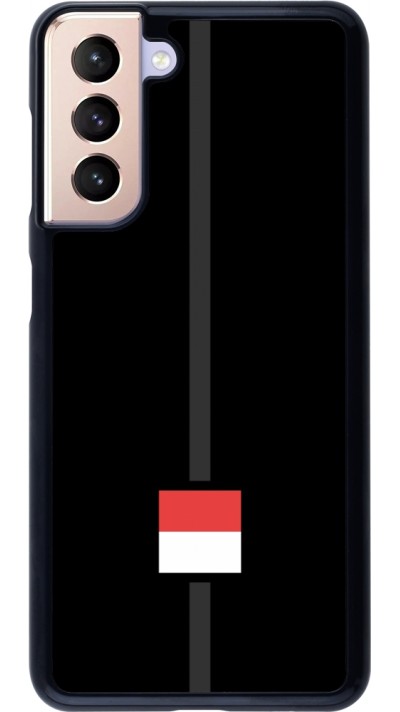Samsung Galaxy S21 5G Case Hülle - Kanton SO schwarz