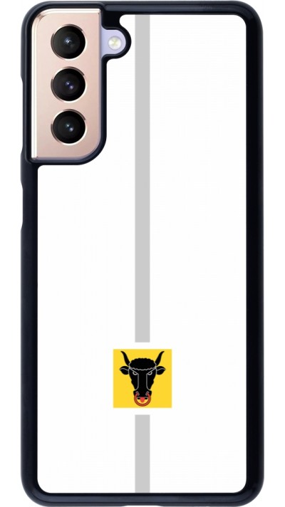 Samsung Galaxy S21 5G Case Hülle - Kanton UR weiss