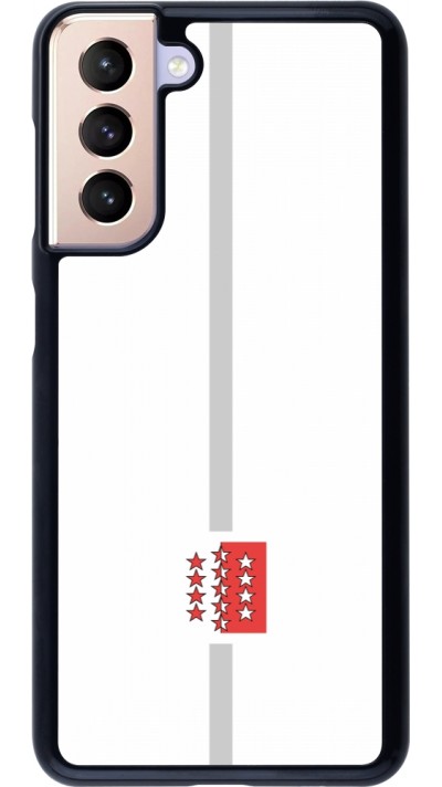Samsung Galaxy S21 5G Case Hülle - Kanton VS weiss
