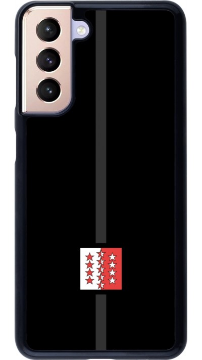 Samsung Galaxy S21 5G Case Hülle - Kanton VS schwarz