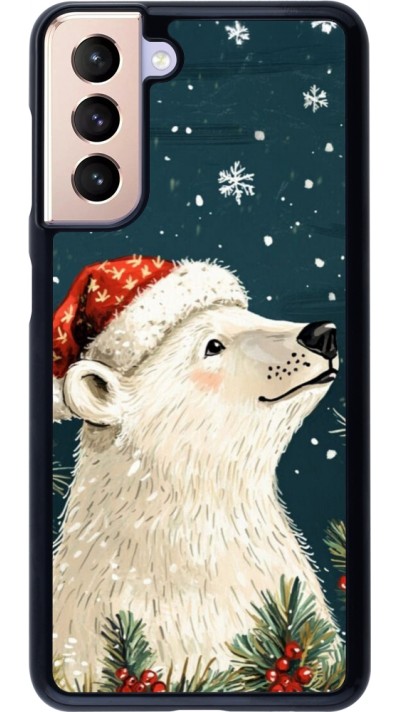 Samsung Galaxy S21 5G Case Hülle - Christmas 25 Bear