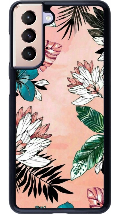 Samsung Galaxy S21 5G Case Hülle - Flowers Artprint