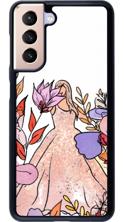 Samsung Galaxy S21 5G Case Hülle - Taylor Swift Sketch - White