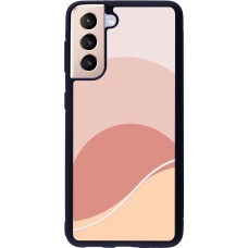 Samsung Galaxy S21 5G Case Hülle - Silikon schwarz Autumn 22 abstract sunrise