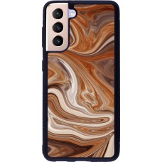 Samsung Galaxy S21 5G Case Hülle - Silikon schwarz Autumn 2024 marbe