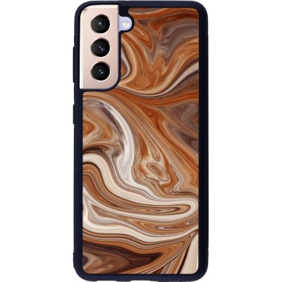 Samsung Galaxy S21 5G Case Hülle - Silikon schwarz Autumn 2024 marbe