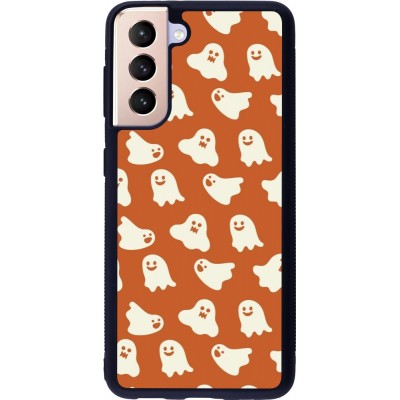 Samsung Galaxy S21 5G Case Hülle - Silikon schwarz Autumn 2024 mini ghosts