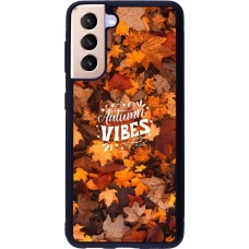Samsung Galaxy S21 5G Case Hülle - Silikon schwarz Autumn 25 Autumn vibes