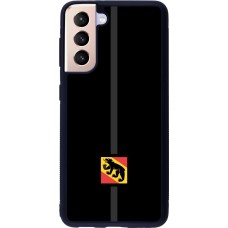 Samsung Galaxy S21 5G Case Hülle - Silikon schwarz Kanton BE schwarz