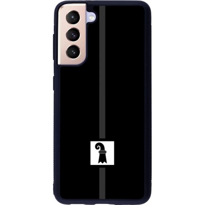 Samsung Galaxy S21 5G Case Hülle - Silikon schwarz Kanton BS schwarz
