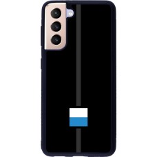 Samsung Galaxy S21 5G Case Hülle - Silikon schwarz Kanton LU schwarz