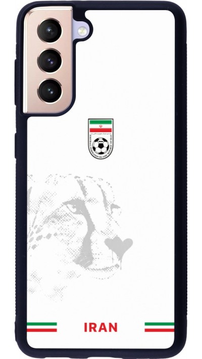 Samsung Galaxy S21 5G Case Hülle - Silikon schwarz Iran 2026 personalisierbares Fussballtrikot