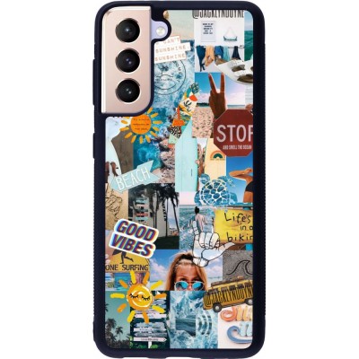 Hülle Samsung Galaxy S21 5G - Silikon schwarz Summer 2021 15