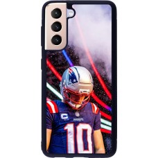 Samsung Galaxy S21 5G Case Hülle - Silikon schwarz Super Bowl 26 Patriots 3