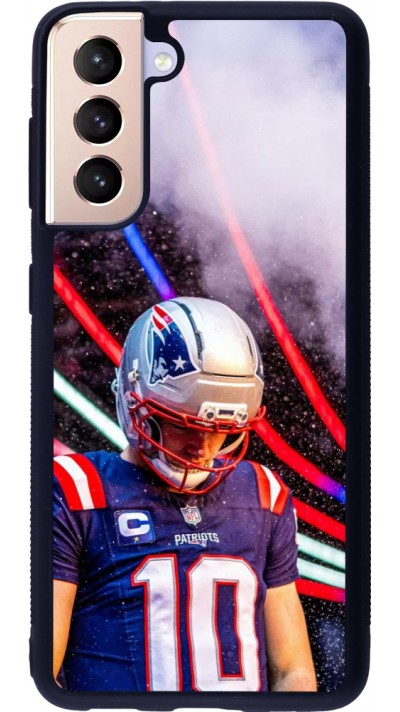 Samsung Galaxy S21 5G Case Hülle - Silikon schwarz Super Bowl 26 Patriots 3