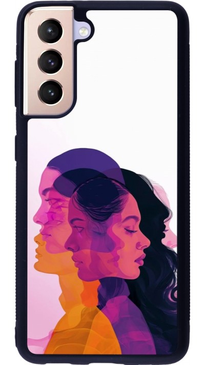 Samsung Galaxy S21 5G Case Hülle - Silikon schwarz Womens day 2026 10