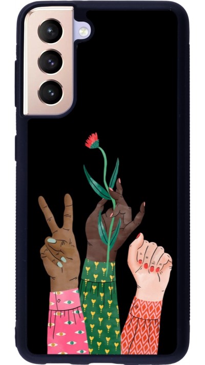 Samsung Galaxy S21 5G Case Hülle - Silikon schwarz Womens day 2026 2