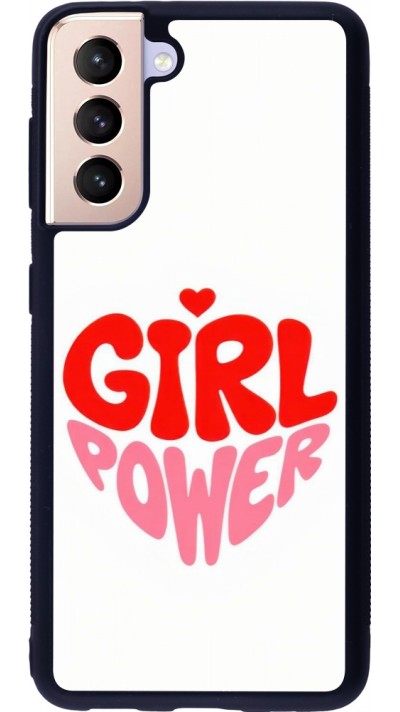 Samsung Galaxy S21 5G Case Hülle - Silikon schwarz Womens day 2026 6