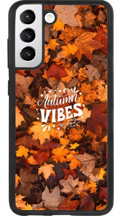 Samsung Galaxy S21 FE 5G Case Hülle - Silikon schwarz Autumn 25 Autumn vibes