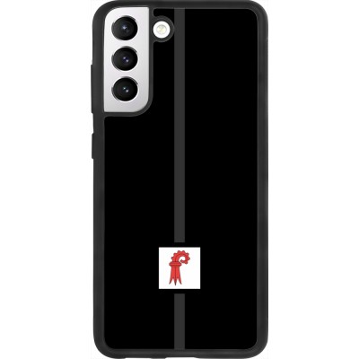 Samsung Galaxy S21 FE 5G Case Hülle - Silikon schwarz Kanton BL schwarz