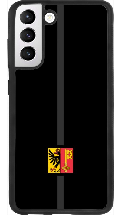 Samsung Galaxy S21 FE 5G Case Hülle - Silikon schwarz Kanton GE schwarz