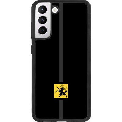 Samsung Galaxy S21 FE 5G Case Hülle - Silikon schwarz Kanton SH schwarz