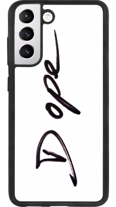 Coque Samsung Galaxy S21 FE 5G - Silicone rigide noir Dope