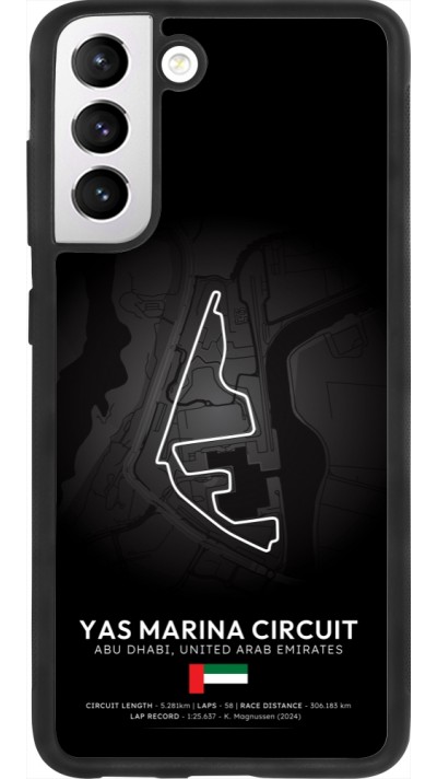 Coque Samsung Galaxy S21 FE 5G - Silicone rigide noir F1 Track 2025 Abu Dhabi