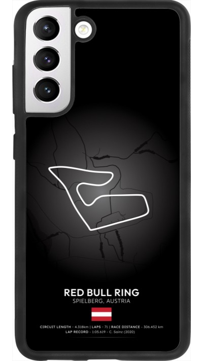 Coque Samsung Galaxy S21 FE 5G - Silicone rigide noir F1 Track 2025 Austria