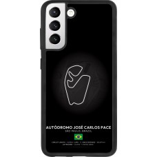 Samsung Galaxy S21 FE 5G Case Hülle - Silikon schwarz F1 Track 2025 Brazil