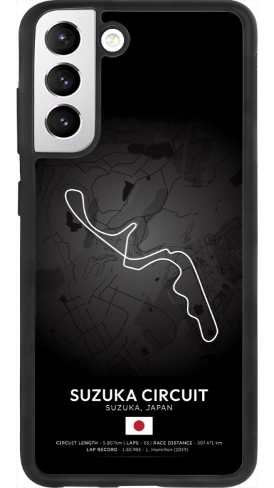 Coque Samsung Galaxy S21 FE 5G - Silicone rigide noir F1 Track 2025 Japan