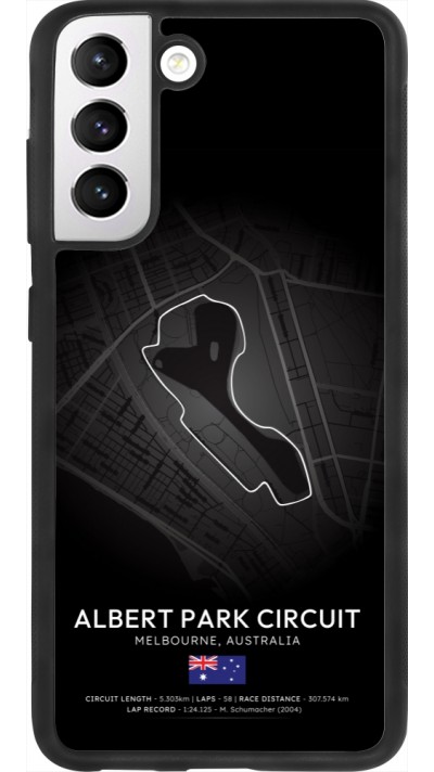 Coque Samsung Galaxy S21 FE 5G - Silicone rigide noir F1 Track 2025 Melbourne
