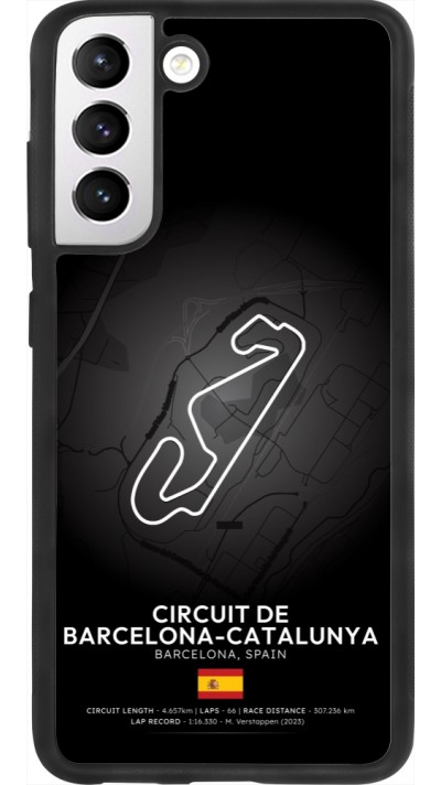 Coque Samsung Galaxy S21 FE 5G - Silicone rigide noir F1 Track 2025 Spain