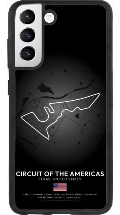 Coque Samsung Galaxy S21 FE 5G - Silicone rigide noir F1 Track 2025 United States