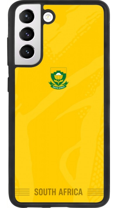 Samsung Galaxy S21 FE 5G Case Hülle - Silikon schwarz Südafrika 2026 personalisierbares Fussballtrikot
