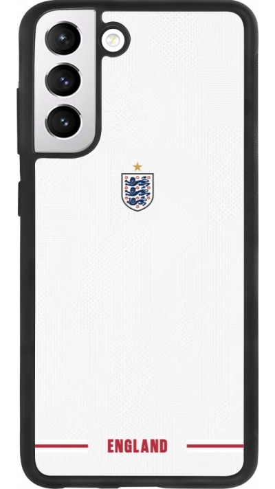 Samsung Galaxy S21 FE 5G Case Hülle - Silikon schwarz England 2026 personalisierbares Fussballtrikot