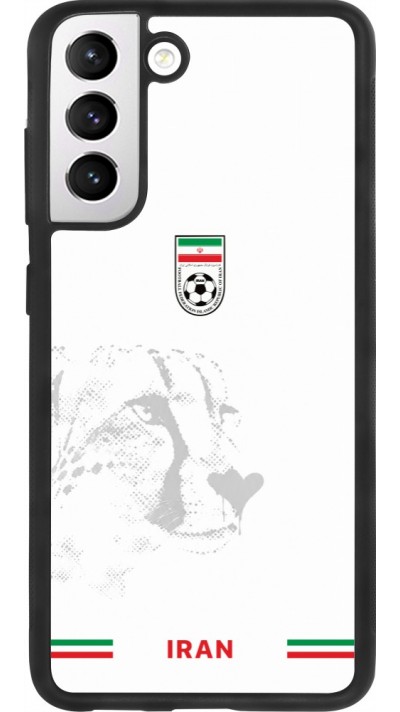 Samsung Galaxy S21 FE 5G Case Hülle - Silikon schwarz Iran 2026 personalisierbares Fussballtrikot